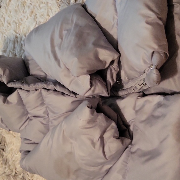 Zara puffer jacket size 2/3 toddler unisex in grey or silver - Picture 3 of 4